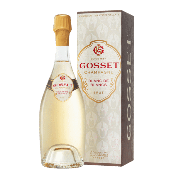 CHAMPAGNE GOSSET, CHAMPAGNE AC GRAND BLANC DE BLANCS BRUT IN GIFTBOX