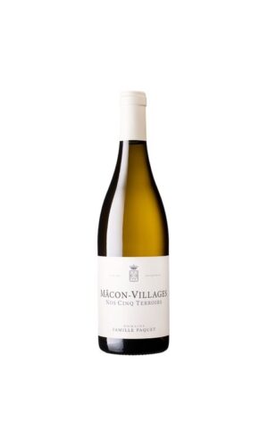 PAQU01525 Domaine Famille Paquet, Mâcon Villages AC Nos Cinq Terroirs BIO