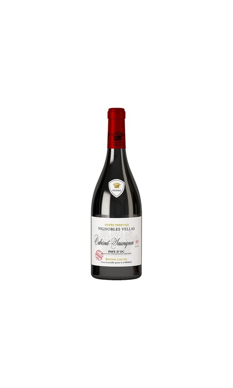Vignobles Vellas, Pays d'Oc IGP Cabernet Sauvignon, Blend 99
